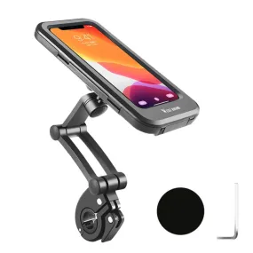 WEST BIKING Bicycle Riding Waterproof and Shockproof Phone Bracket, Style: Raise Handlebar