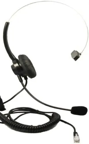 WFH Office Telephone - Call Center Dialpad Headset