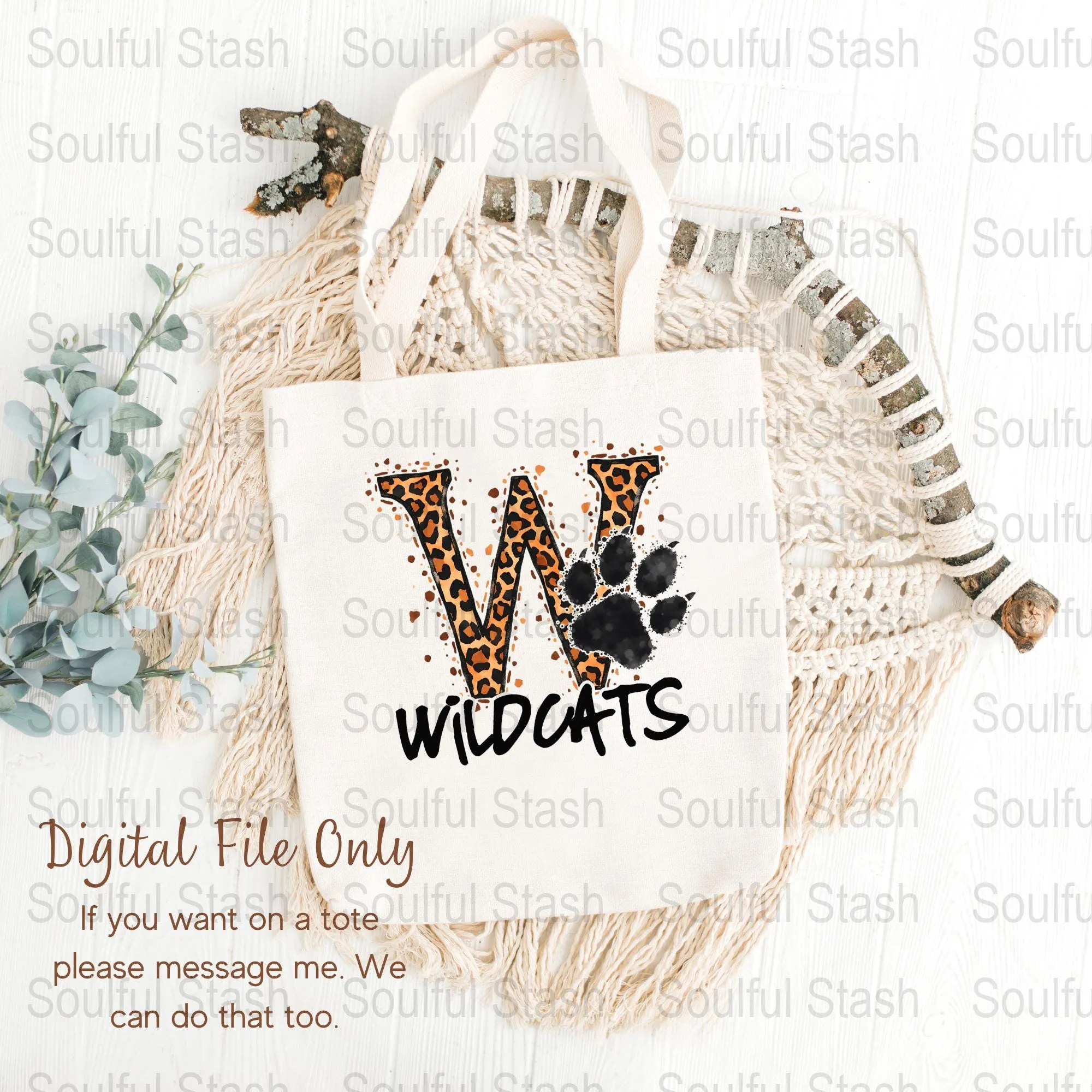 Wildcats Leopard Print, Digital  Sublimation, Design PNG for DIY Projects, Wildcat PNG, Paw Print, Cheerleader, Cheer mom, Letter Monogram