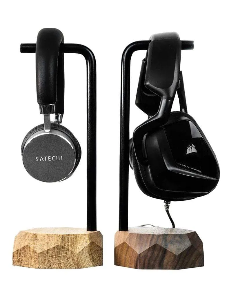 Wood Headphone Stand