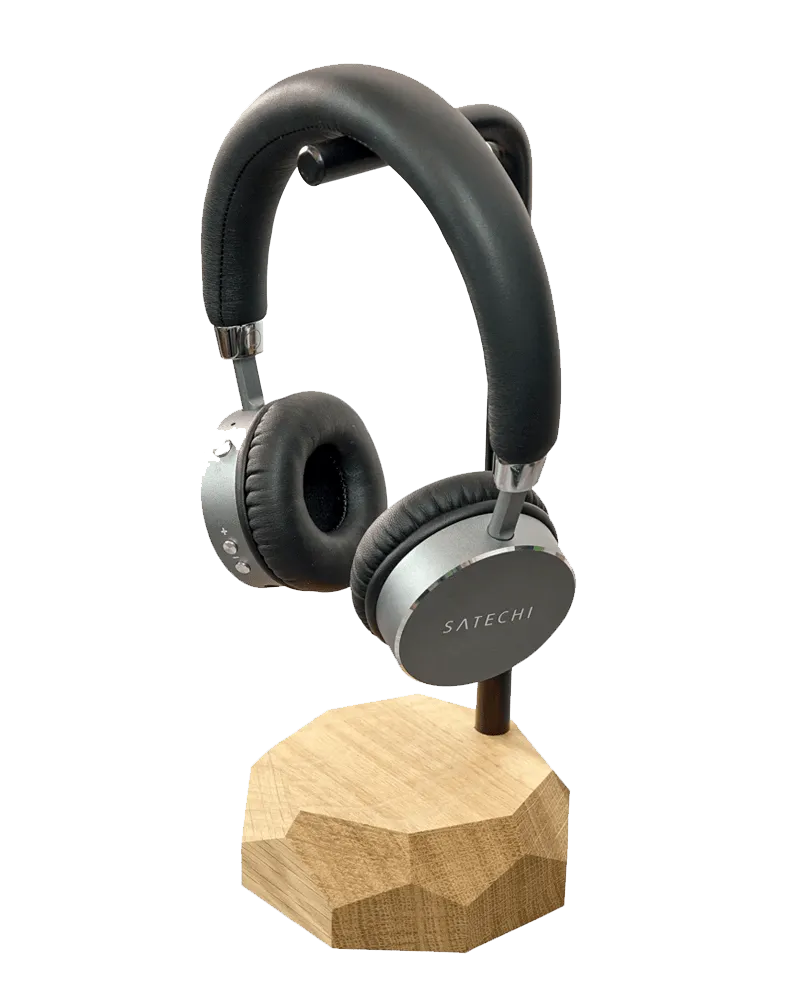 Wood Headphone Stand