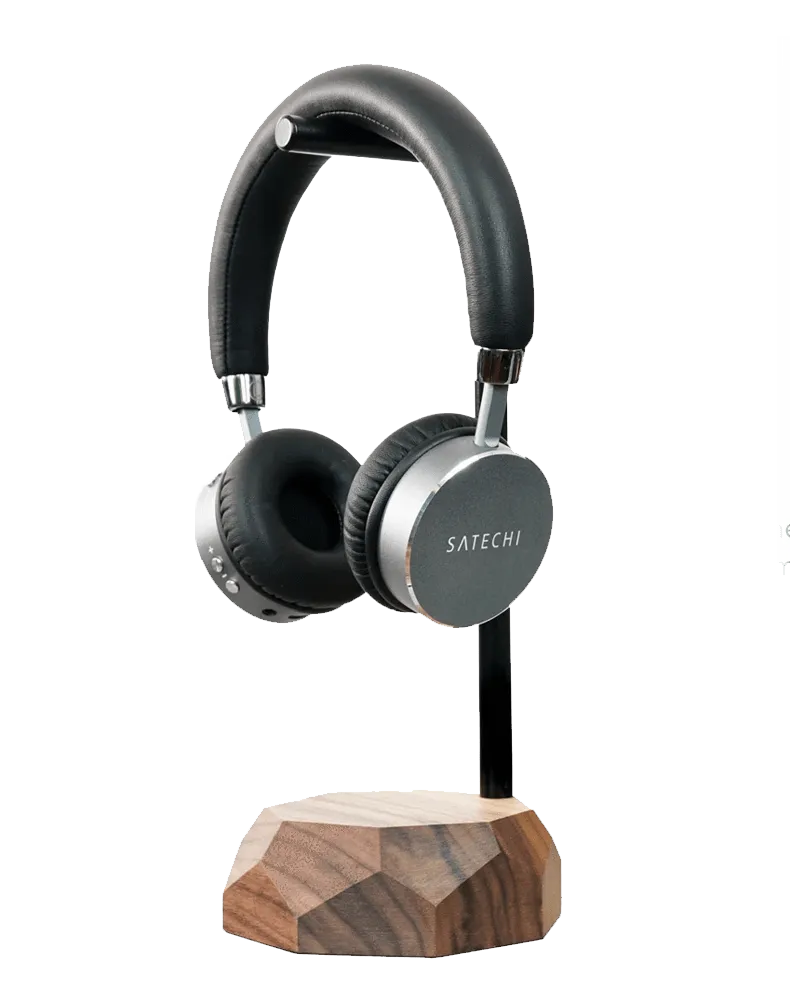 Wood Headphone Stand