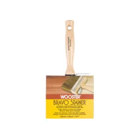 Wooster Brush Bravo Stainer™ Bristle/Poly Brush  4"