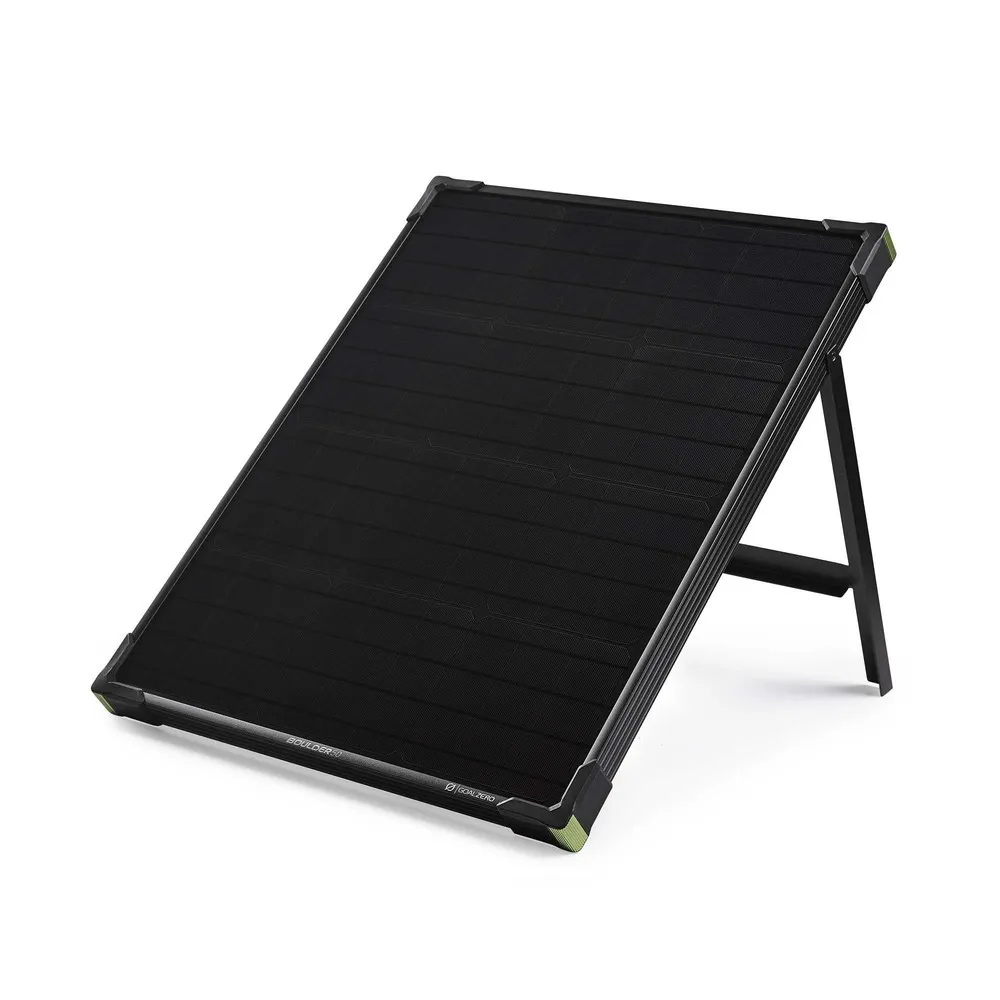 Yeti 500X   Boulder 50 Solar Generator