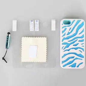 Zebra Cell Phone Case with Stylus Pen